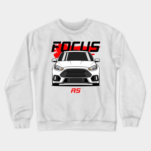 Ford Focus RS MK3 Crewneck Sweatshirt by RacingSize